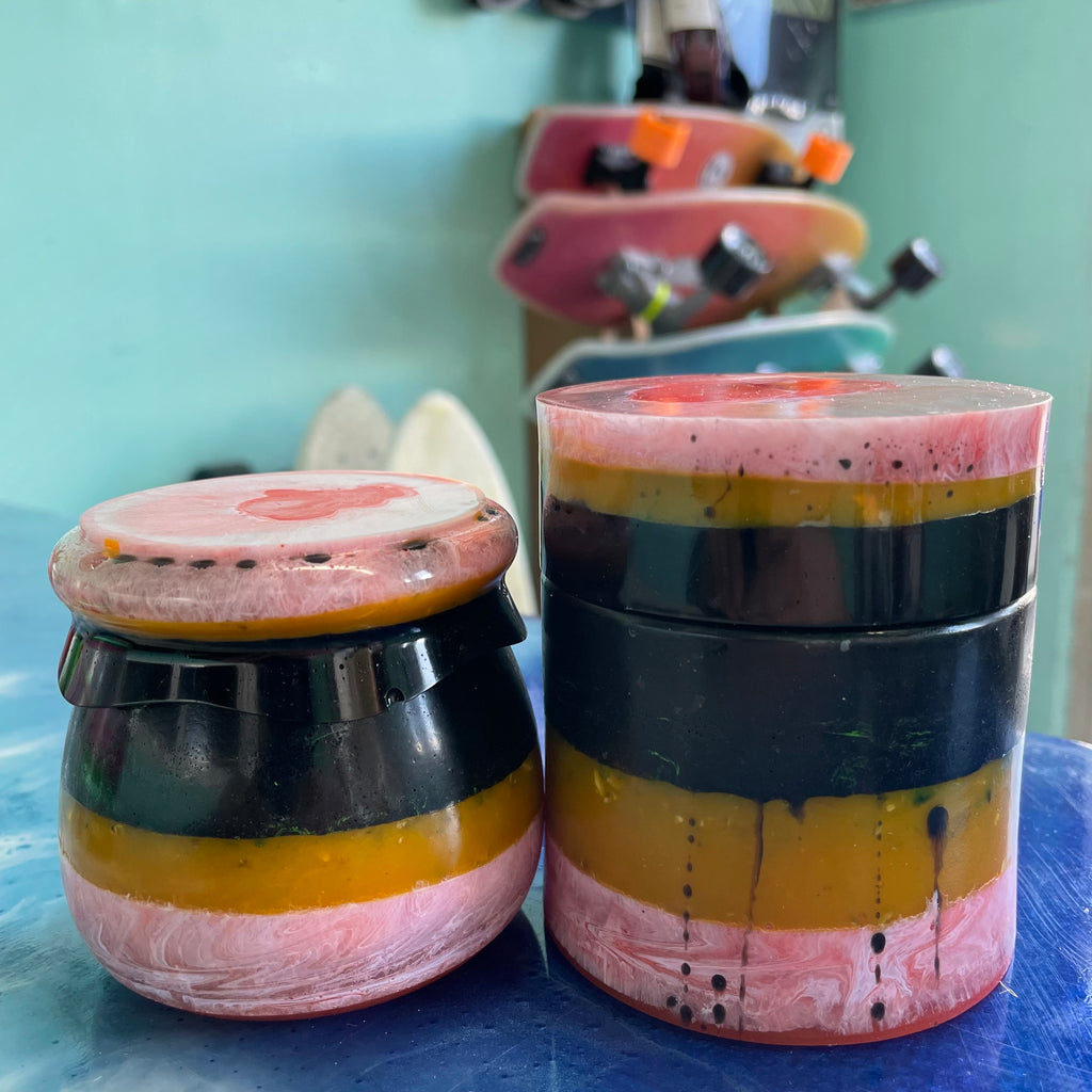Recycled Surfboard Resin Jar - Small - Assorted Colors