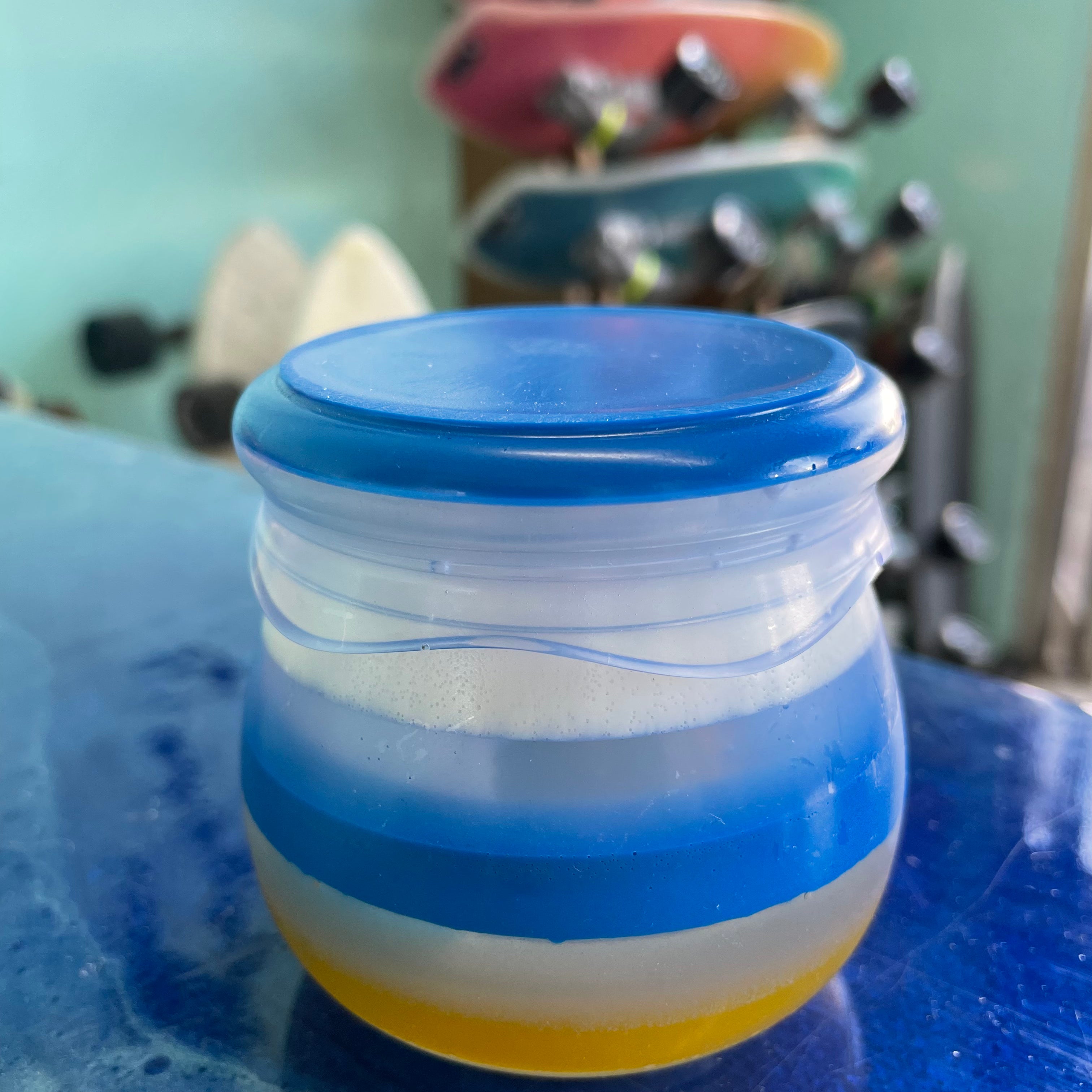 Recycled Surfboard Resin Jar - Small - Assorted Colors