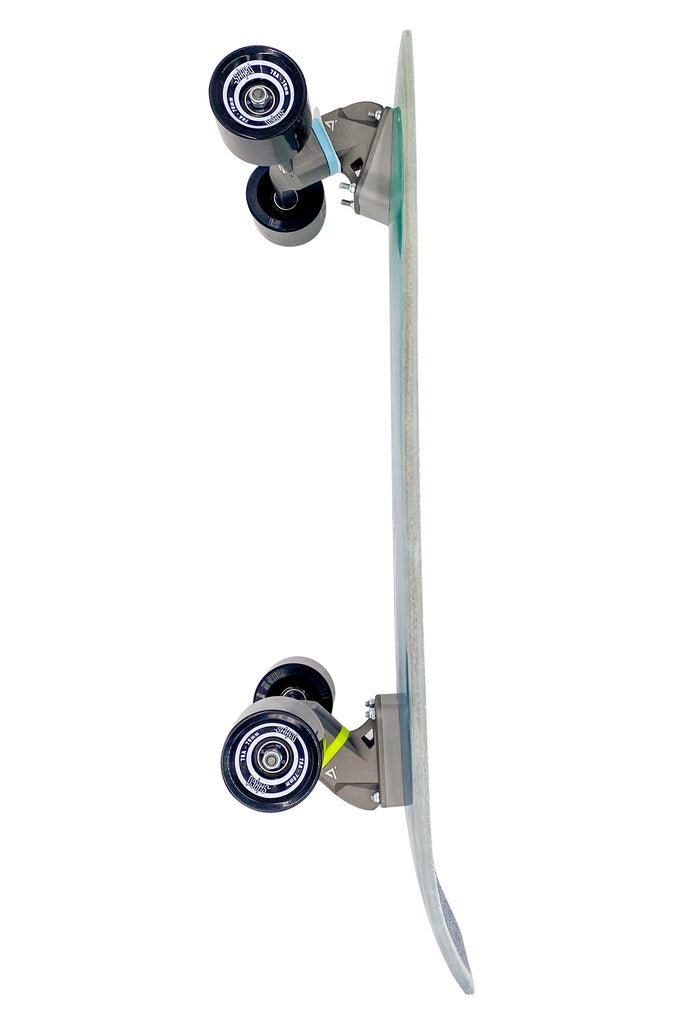 Shred Skateboard Surfskate - Electrical Ninja ( 30”) - Aqua