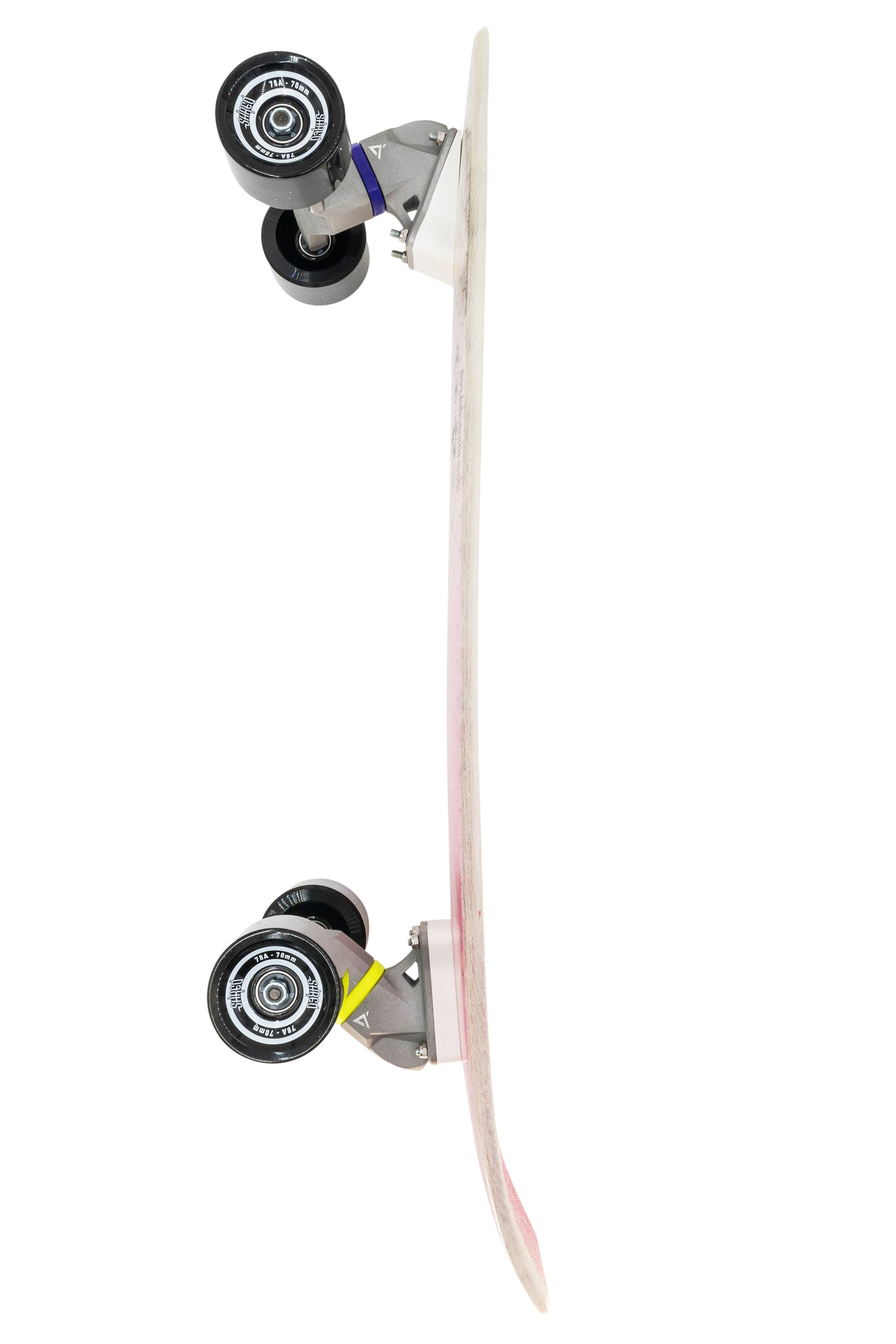 Shred Skateboard Surfskate - Electrical Ninja (30”) - Color Fade Hot Pink