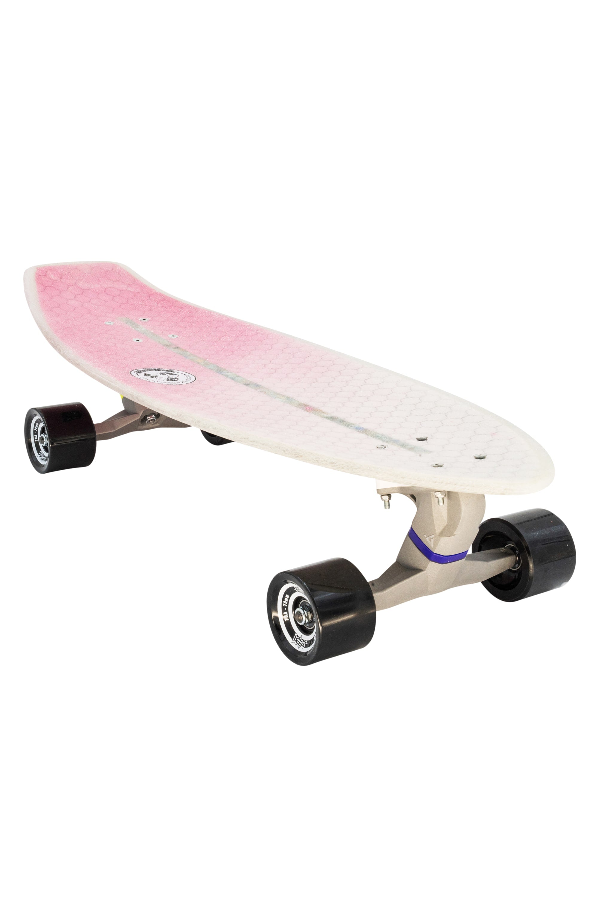 Shred Skateboard Surfskate - Electrical Ninja (30”) - Color Fade Hot Pink