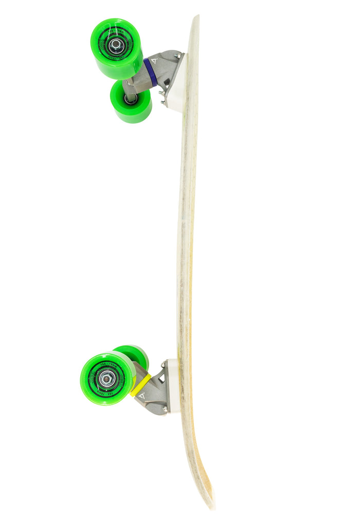 Shred Skateboard Surfskate - Electrical Ninja ( 30”) - Color Fade Yellow