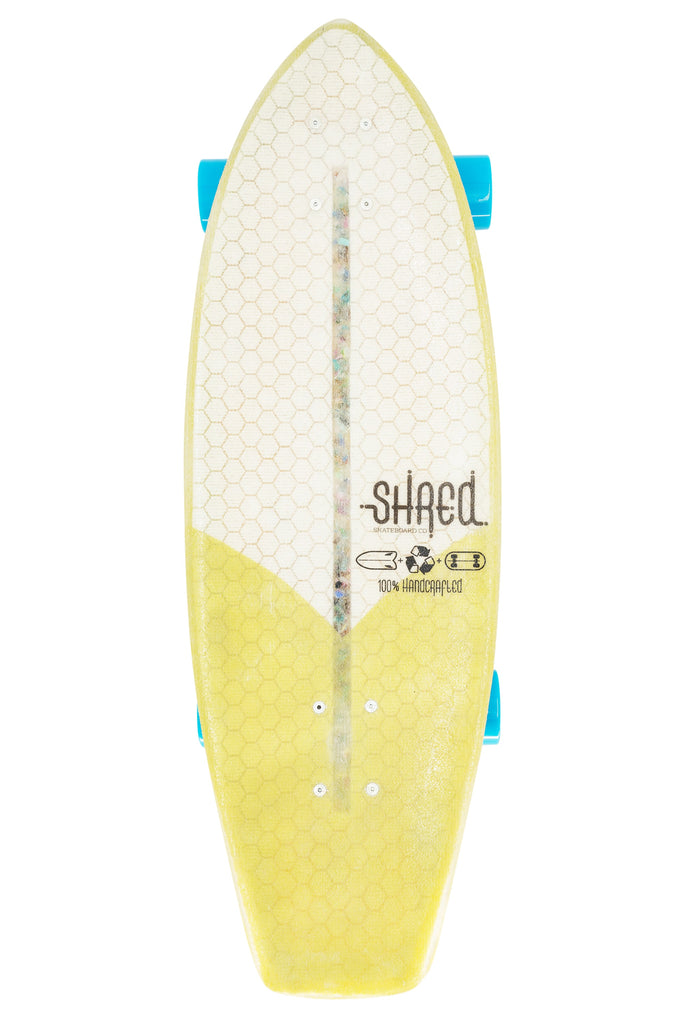 Shred Skateboard Surfskate - Electrical Ninja ( 30”) - Resin Tint Army Green