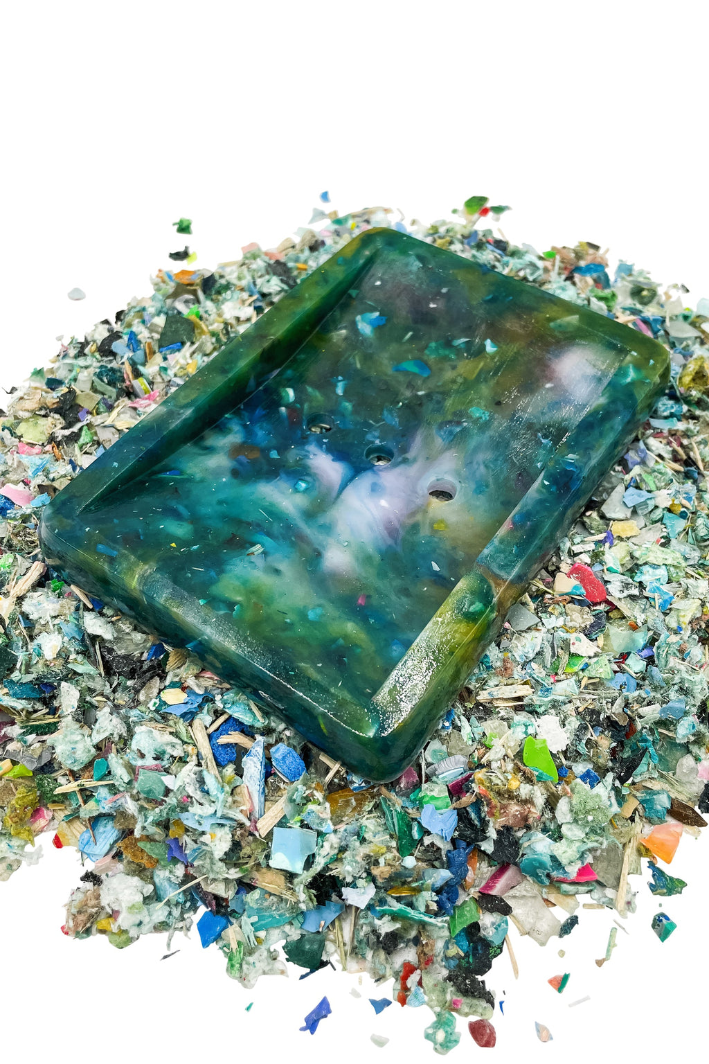 Recycled Soap Dish - Curved