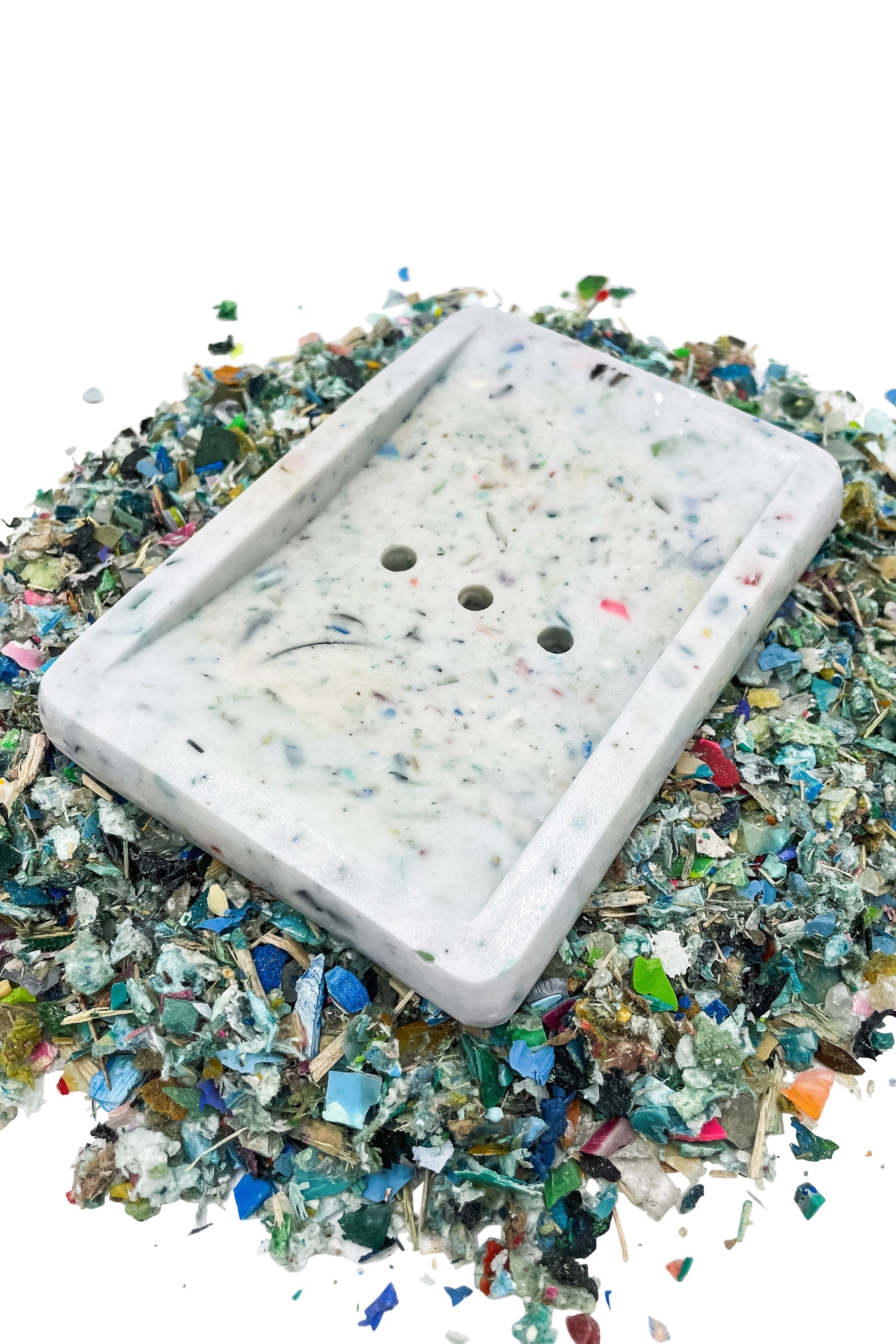Recycled Soap Dish - Curved