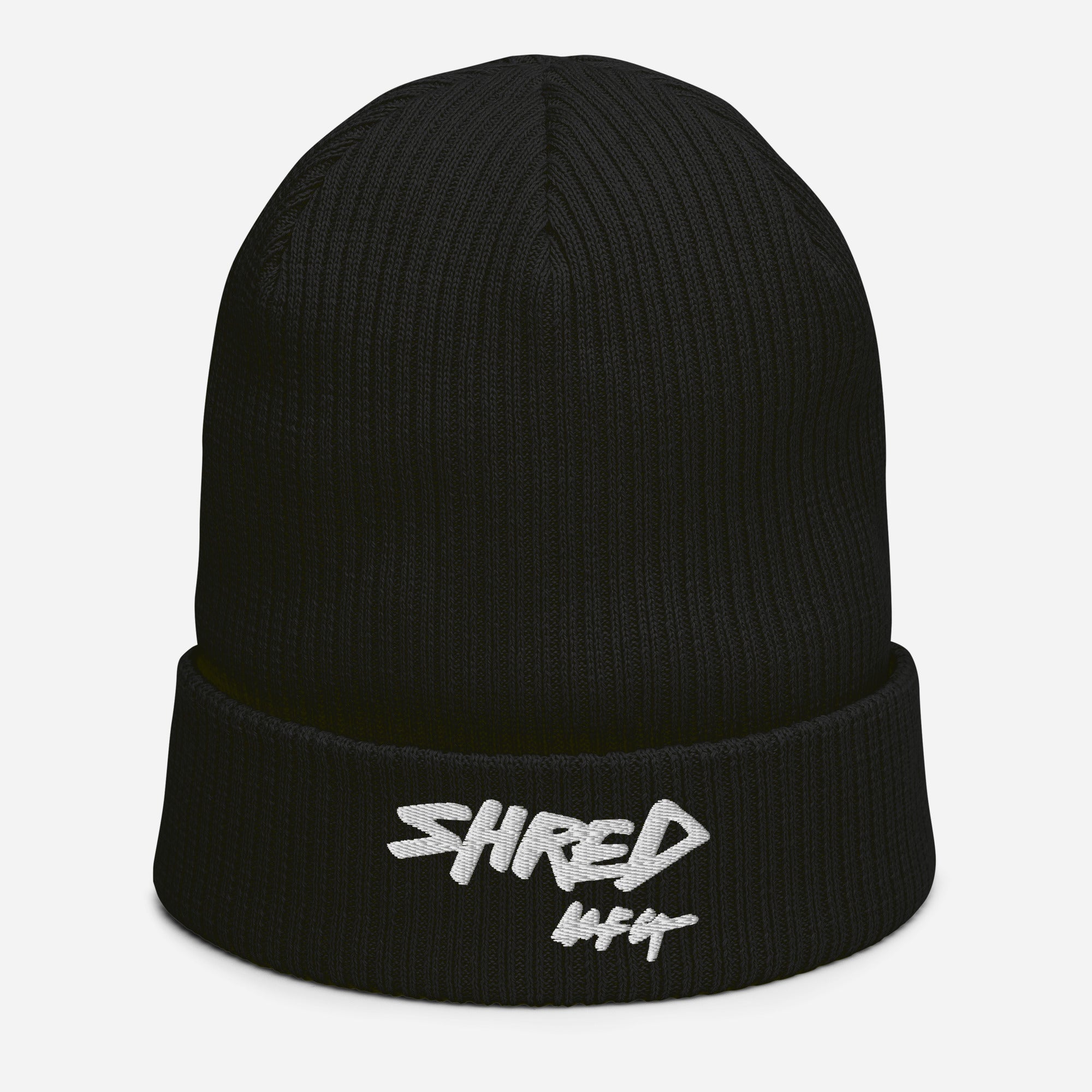 Organic ribbed beanie