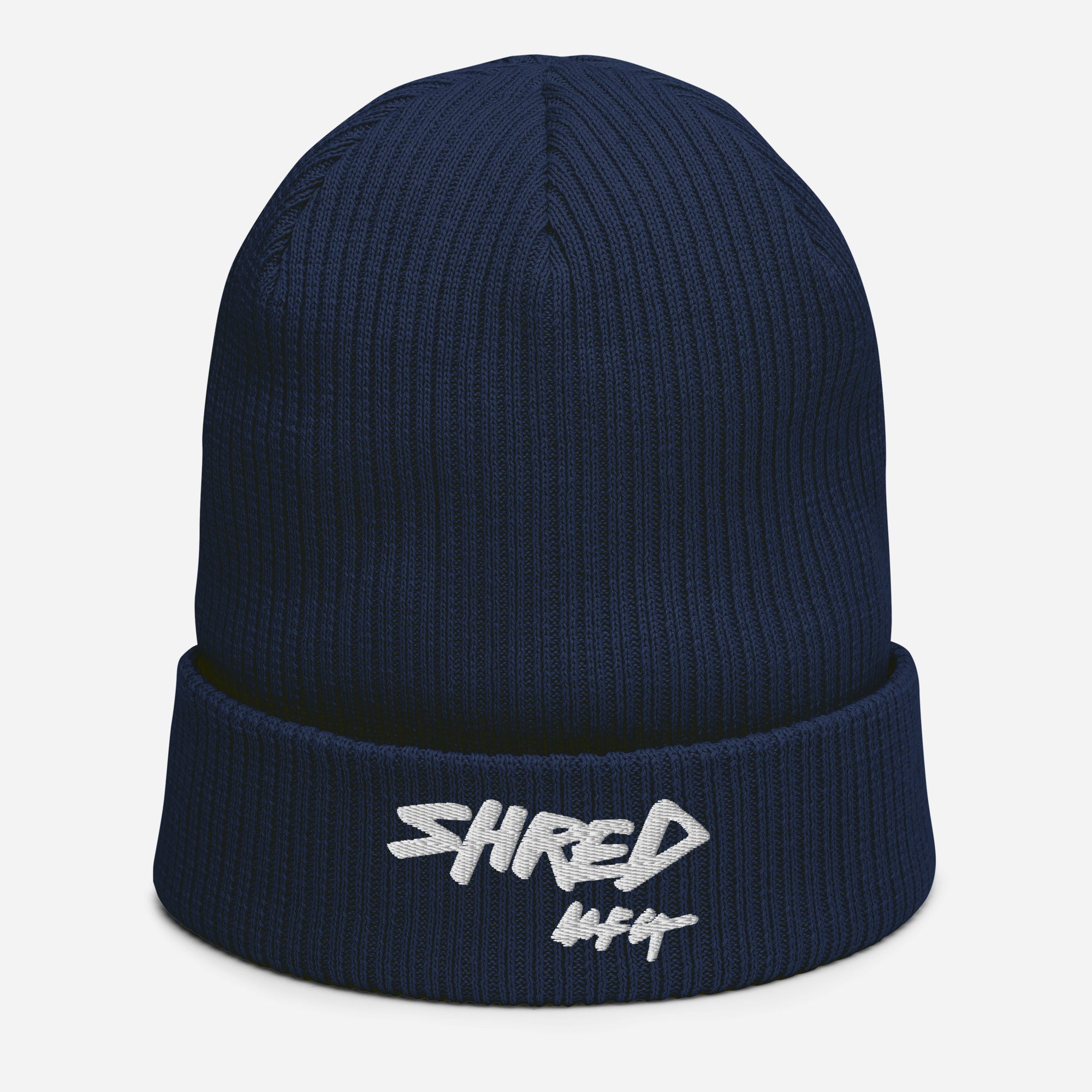 Organic ribbed beanie